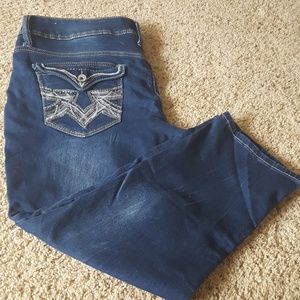 Hydraulic crop jeans